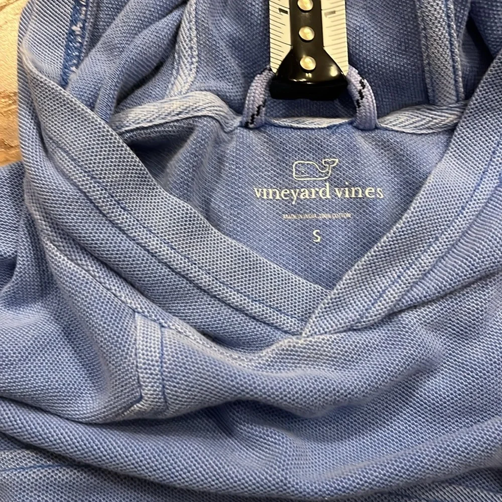 New w/out tags Vineyard Vines Sun washed blue pullover sz S - Picture 3 of 6